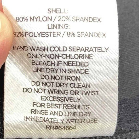 Shade & Shore Bikini Swim Top, 36B, Halter, Black w Studs Embroidery Underwire - Picture 10 of 10